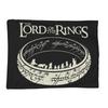 L-Lord Of The Rings Movie Blankets Soft Warm Flannel Throw Blanket Plush for Bed Living Room Picnic Travel Home Couch