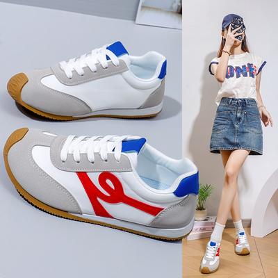 Zapatos Transpirables para Mujer, Zapatos Casuales de Corte Bajo para Mujer, Zapatos de Tablero, Zapatos de Esponja de Suela Gruesa