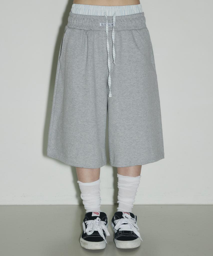 Seulliggeullou Boxer Trunks Bermuda Shorts [Grey]