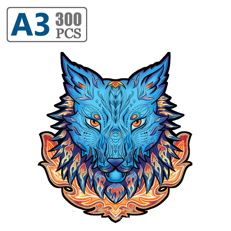 Elefant colorat, iepure, fluture, puzzle din lemn, puzzle 3D personalizat, cadou pentru adulți pentru copii, set de tablă, jucărie, joc de bricolaj