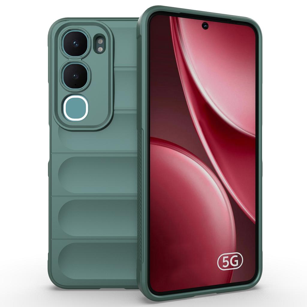 For vivo Y31 5G/Y21d Case Anti-Drop Soft TPU Rugged Phone Back Cover
