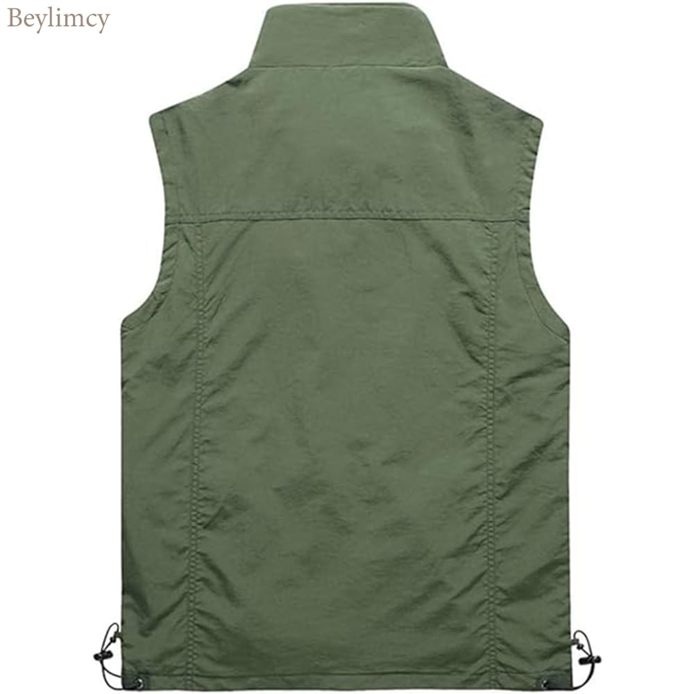 Beylimcy UV UV Protection Photographer Vest for Fishing and Multifunctional Mesh Bey97 Protection, Quick-Drying, Breathable, Photography, Vest,