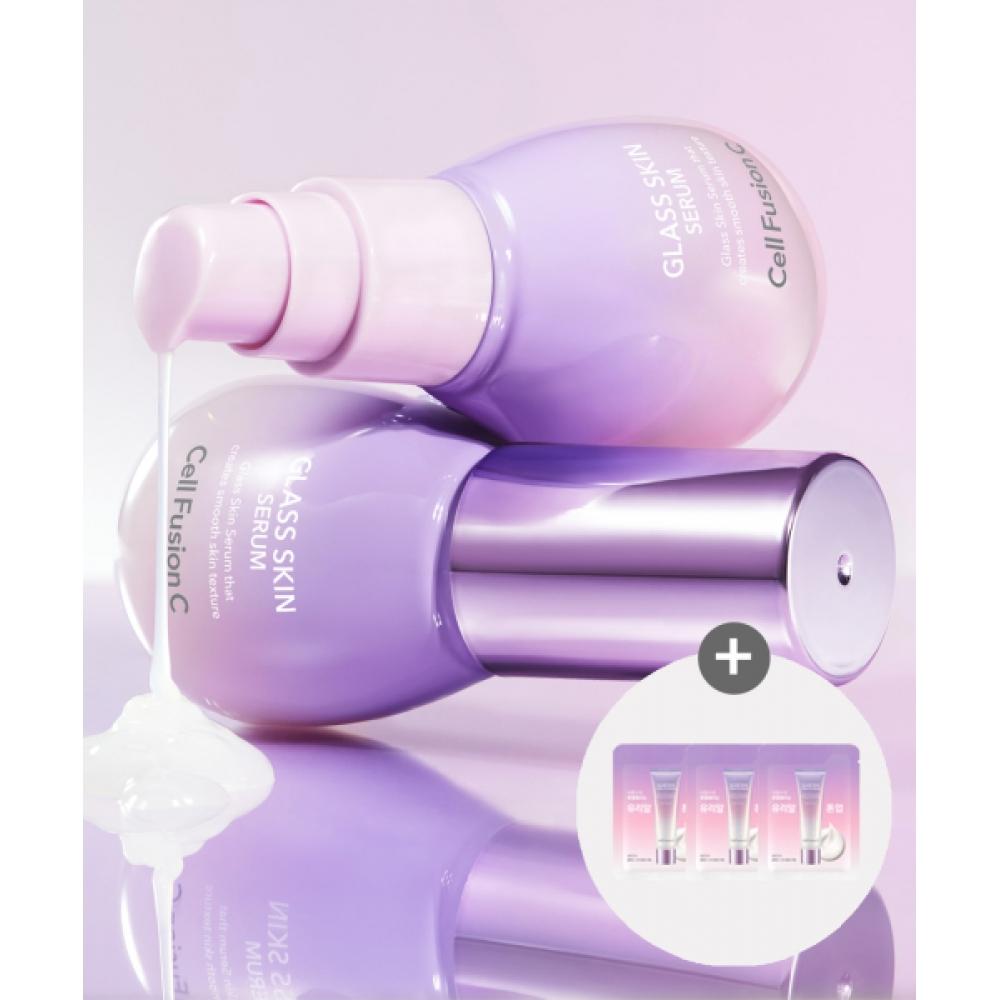 Cell Fusion C Glass Skin Serum 30ml + [free] Tone Up Cream 1ml 3 Sheets FREE
