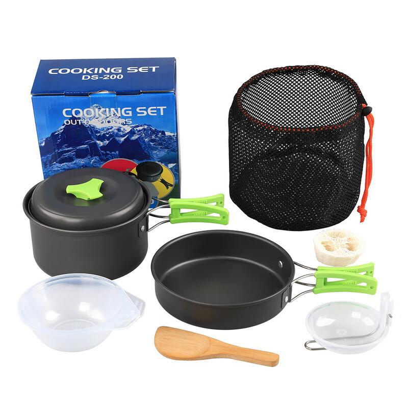 Hanlu DS-200 1-2 Person Outdoor Camping Cookware Set