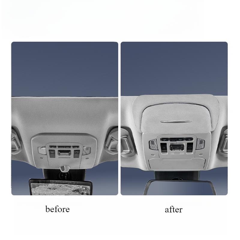 For Toyota Highlander Crown Kluger Car Glasses Case Roof Sunglasses Storage Clip Car Modification Accessories Cars Accessories