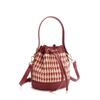 Thousand Birds Red Bridal Wedding Bag Premium Crossbody Bucket Bag Women'S Shoulder Handheld Women'S Bag