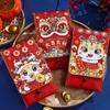 Chinese 2025 Snake Year Red Envelopes Blessing Lucky Money Pockets Money Packet  Wedding Birthday