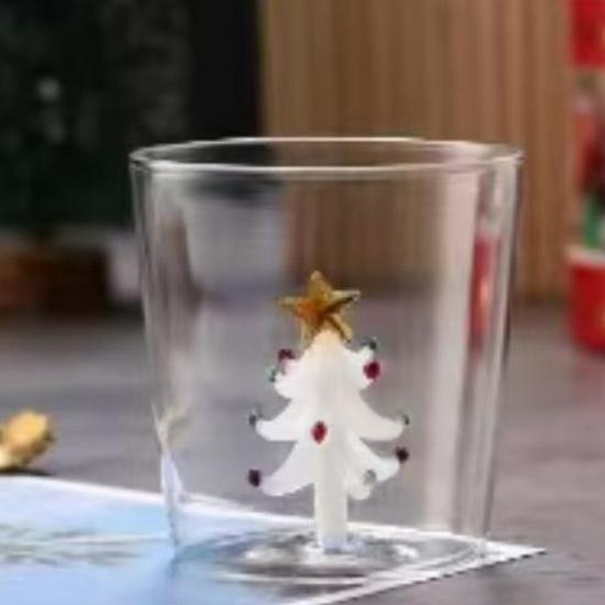 Thickened Heat-Resistant Three-Dimensional Glass Mug - Cute and Durable