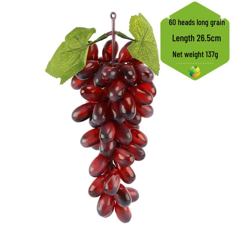 Artificial Grape Bunch Foam Model for Home Décor and Photography Props