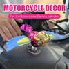 Motorcycle Rearview Mirror Decoration Cool Fun Wind Power Flying Bird Ornaments Car Driving Accessories Simulation Wings Flutter