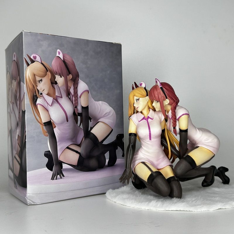 14cm Chainsaw Man Anime Figure Makima Figure PVC Statue Collection Model Desk Decoration Birthday Gifts Toy