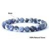 Genuine Natural Stone Bracelet Men 8mm Frosted Beaded Braslet Minimalist Gemstone Braclet Hand Accessories For Hombre Pulseria