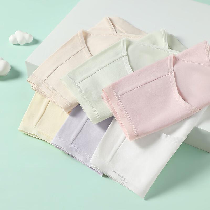 Fenteng Women's 10A Antibacterial Cotton Briefs 6-Pack