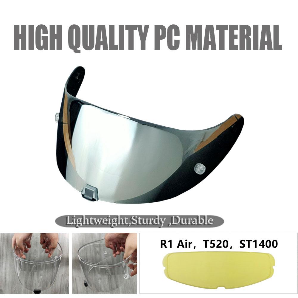 R1 Visors for Scorpion EXO-T520 ST1400 Protection Electroplated Dustproof visor Motorcycle helmet accessories