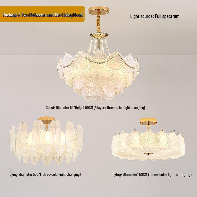 Modern French Crystal Pearl Chandelier for Living Room and Dining Room