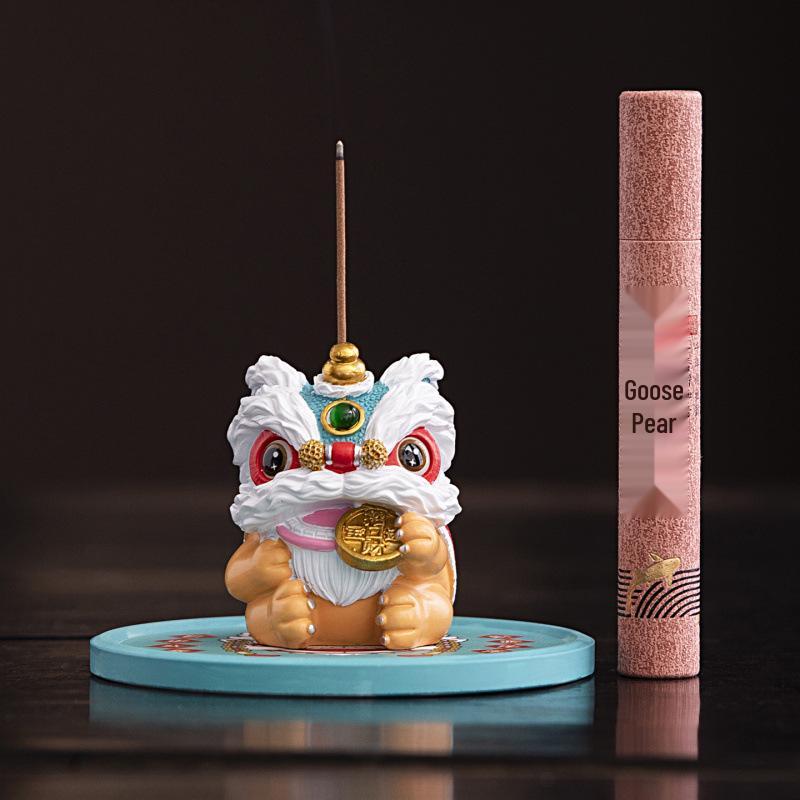 Creative Lion Incense Holder - Personalized High-End Business Gift & Event Souvenir