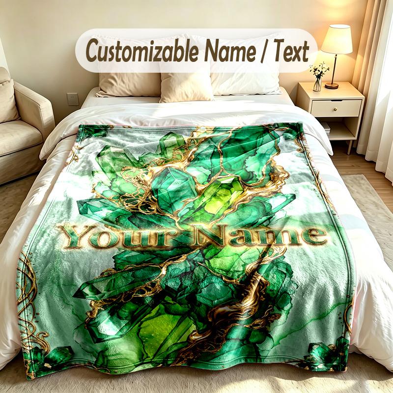 Andere ähnliche Designs Thema Benutzerdefinierte Decke Personalisierter Name & Text Angepasste Weiche Warme Überwurfdecke Heimdekoration