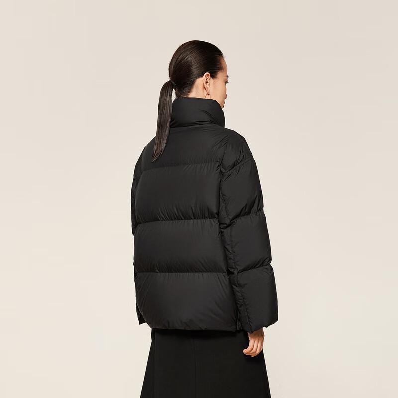 

LESS 2024 Winter Loose Stand-Collar Lightweight Goose Down Jacket M