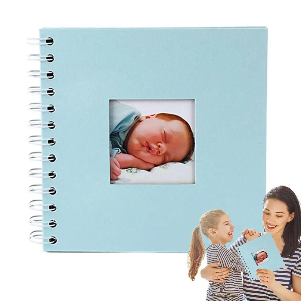 20 Sheets Picture Storage Scrapbook Albums Baby Grow Photo Albums Mini Lover