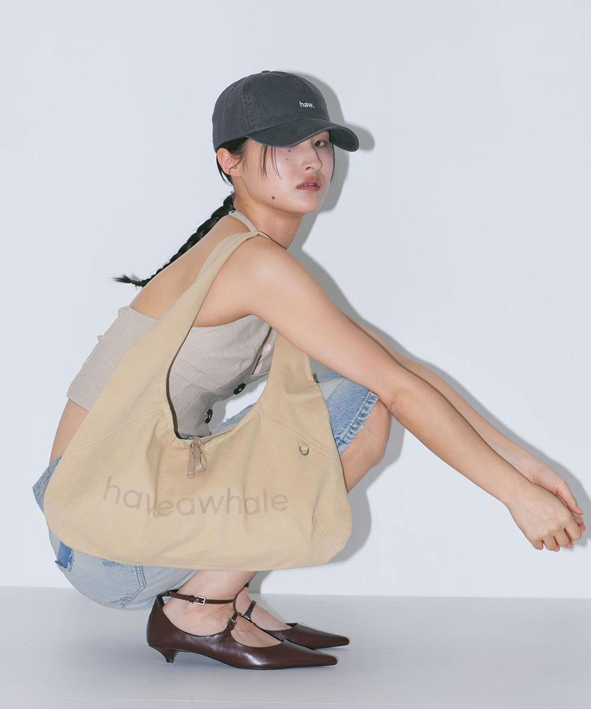 HAVEAWHALE Cotton Baguette Eco Bag (Ye)