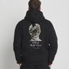 Ohp X Norris Bdigital Mix No.2 Fleece-Lined Hoodie