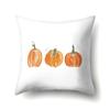 Thanksgiving Pillowcase Blessing Maple Leaf Pumpkin Sofa Cushion Cover Office Home Living Room Pillowcase