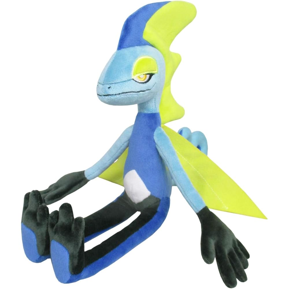 Sanei Boeki Pokemon All Star Collection Inteleon Plush Toy 6.5x27x34cm Soft Stuffed Animal