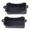 2Pcs Silicone Grease Cup Liners Reusable Drip Pan Liners Silicone Rear Grease Catcher for Griddle