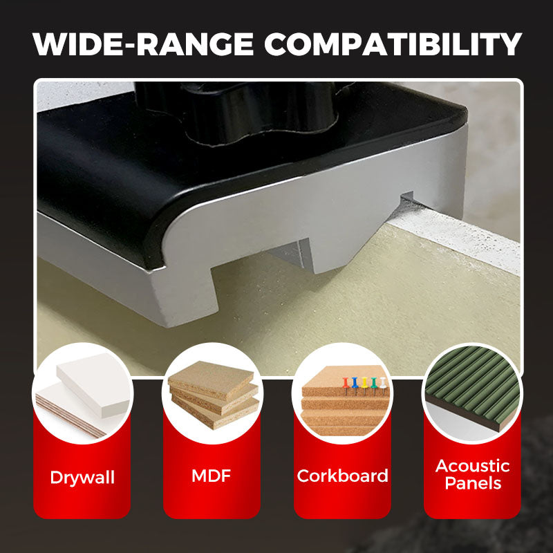 45 Degree Plasterboard Chamfering Planer With 10 Blades Slant Edge Trimming Planer Hand Planes Woodworking Deburring Tools