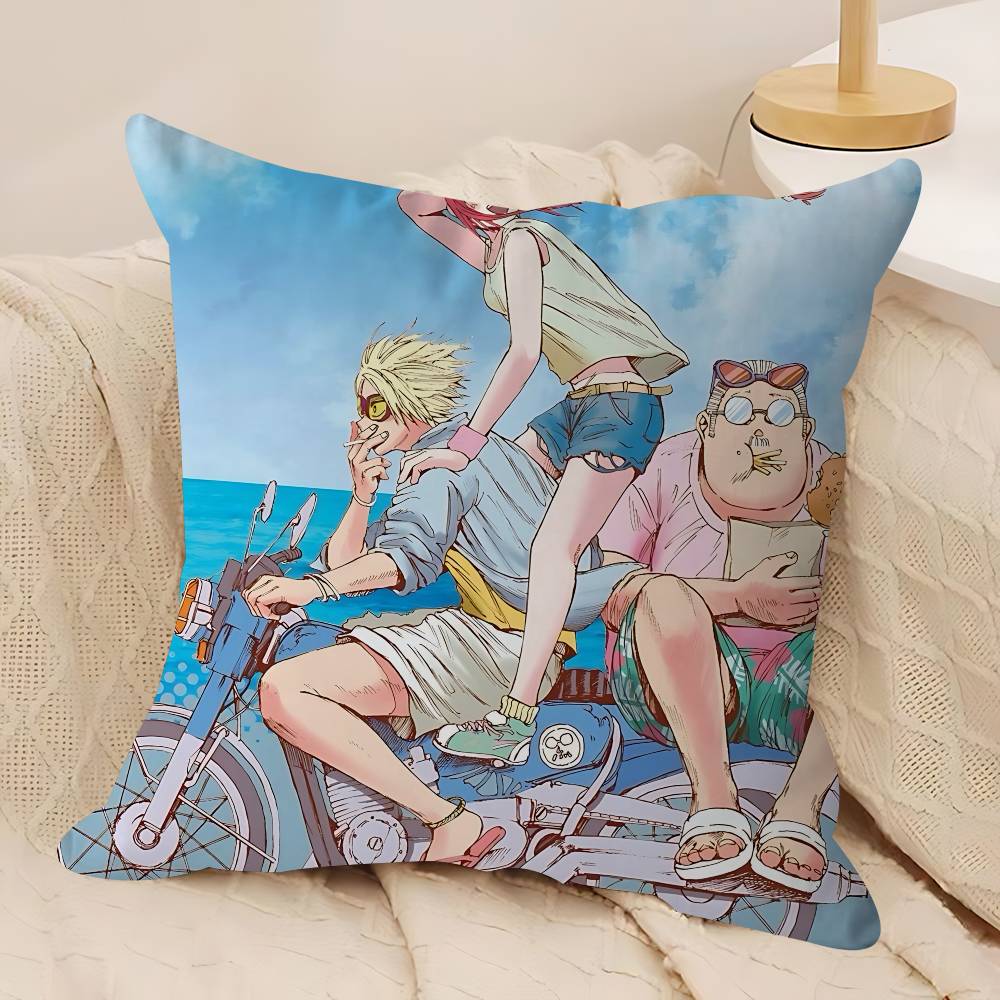 Anime S-Sakamoto-Days Kissenbezug Kissenbezug Deko Kissenbezug Bedruckter Kissenbezug für Couch
