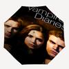 1pc The Vampire Diaries3 Umbrella, Sun Protection, And UV Shielding. It Has Eight Sturdy Ribs for Outdoor Use And Perfect Gift