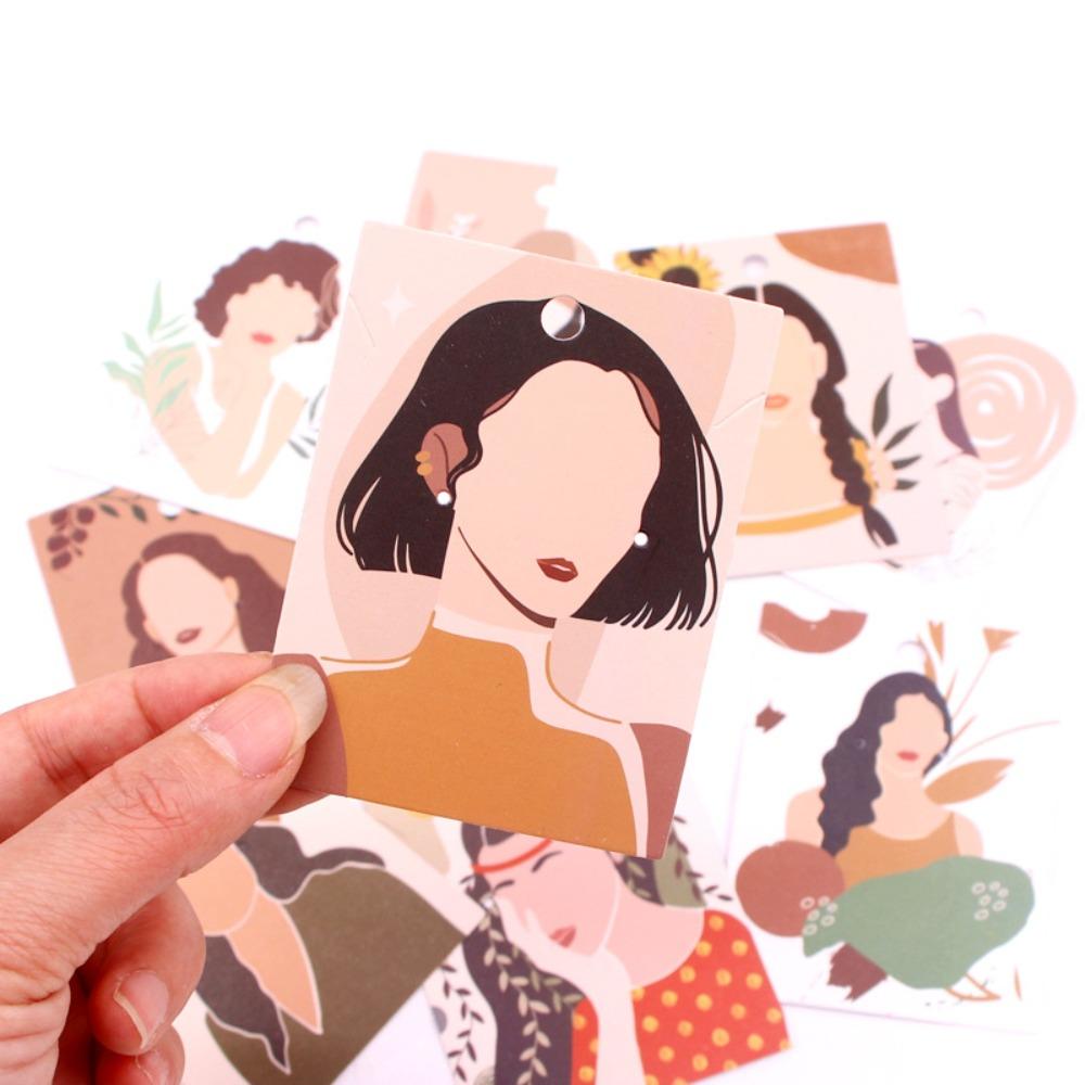 Lady Style Jewelry Display Cards Paper Earring Holder Cards Earring Cards  Jewelry Holder Cards