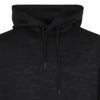 Emporio Armani Letter Print Pullover Hoodie Long Sleeve Men Hoodies Black 3R1MDI-1JHSZ-0085