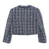 FOXEY Petit Triomphe Tweed Jacket Women's Navy 38 39873 Jacket 38 NavyUsed