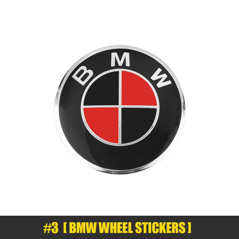 For BMW M E46 E90 E60 4Pcs 56mm Car Badge Wheel Center Hub Cap Sticker Accessories For BMW M E46 E90 E60 F30 F10 E39 E36 F20 G30 G20 E87 E92 E91 X1 X5