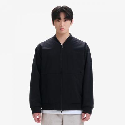 Nj3br07a Men S Stud Bomber Black