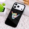 Surfer Surf Hang Loose Shaka soft Shockproof Phone Case for iPhone 17 Air 16e 15 11 12 14 13 Pro Max Cover Coque