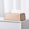 Bathroom Toilet Paper Holder Modern Tissue Box for Living Room Home Light Pink