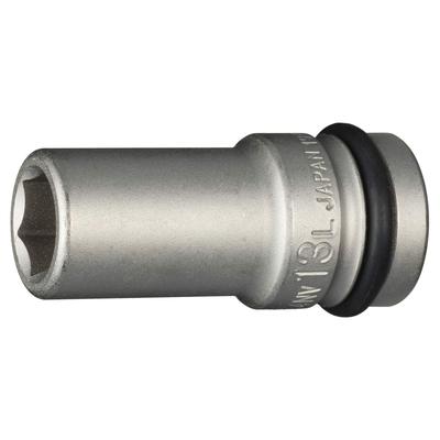 TONE Impact Long Socket Drive Angle Width Across Flats 13mm HP4NV-13L 12.7mm (1/2")