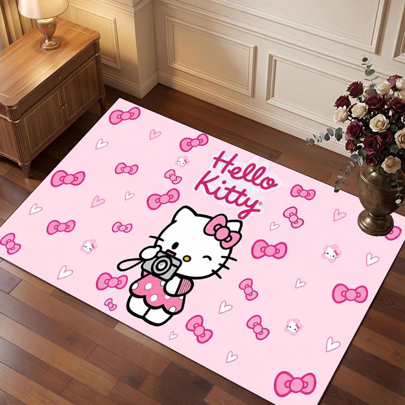 Hello Kitty Rug Soft Thick Non Slip Floor Carpet for Bedroom Living Room Home Decor