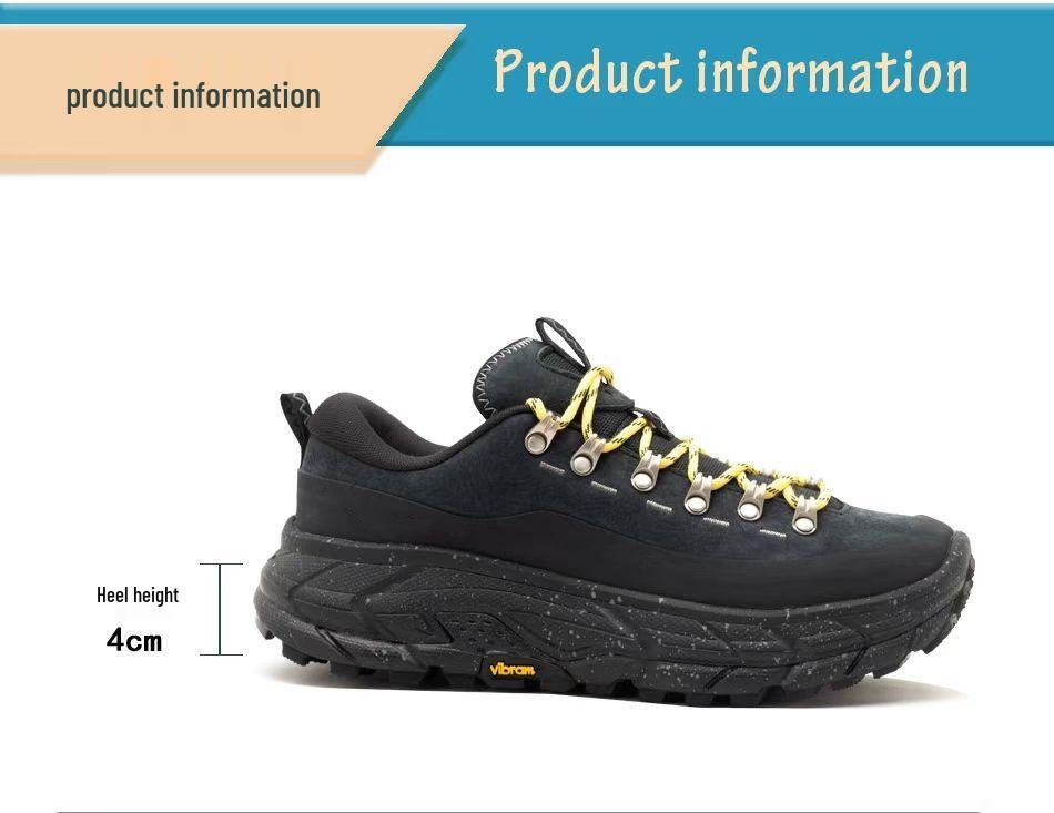 HK Męskie Wodoodporne Antypoślizgowe Buty Turystyczne - Gruba Podeszwa, Lekkie, Odporne na Ścieranie, Codzienne i Sportowe