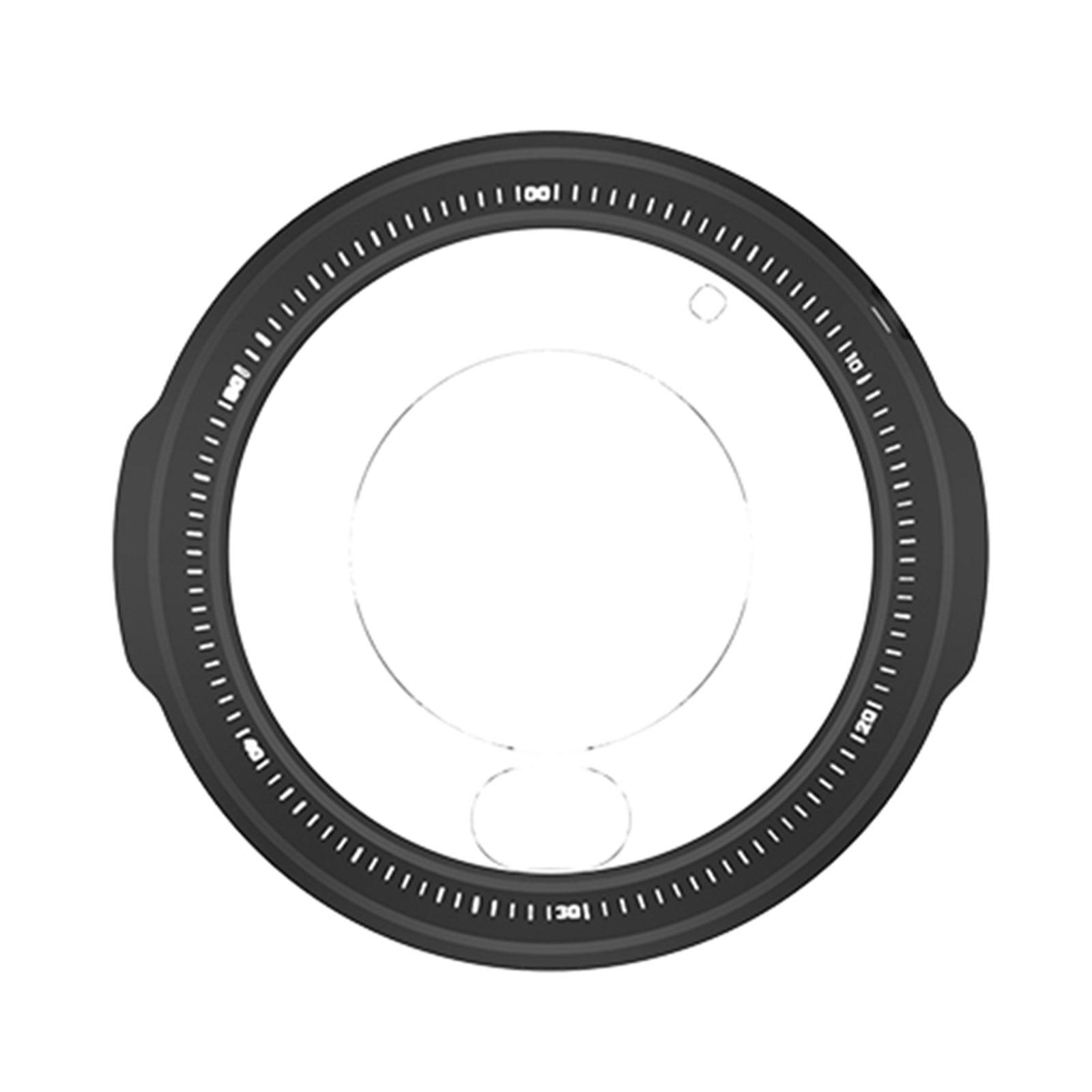 

High Strength Metal Protective Cover Housing Case Weatherproof Construction For Balance 2 47mm Smartwatch Precise Fit Easy Installation чорний