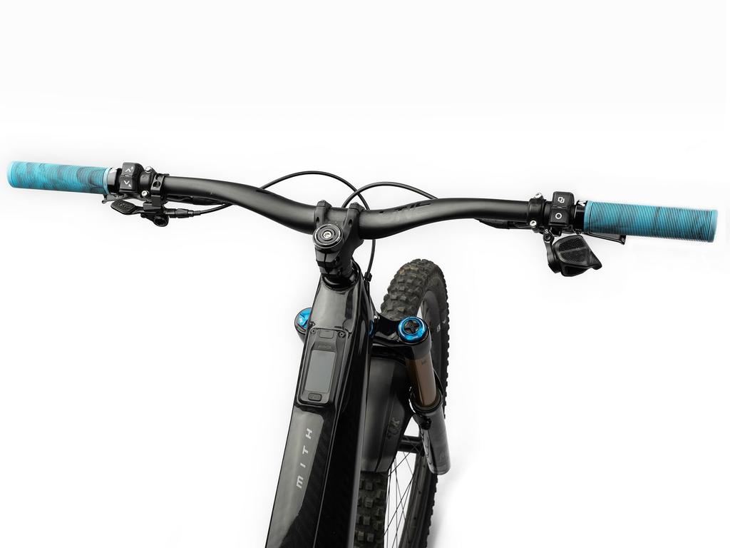 ALL MOUNTAIN STYLE AMS Bicycle Barcode Blue Camo Grips, Grips,