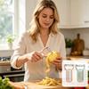 Groenteschiller & Rasp Roestvrij Staal Scherpe Blad Groenteschiller Multifunctioneel Keukengereedschap voor Aardappelen Appels Wortelen
