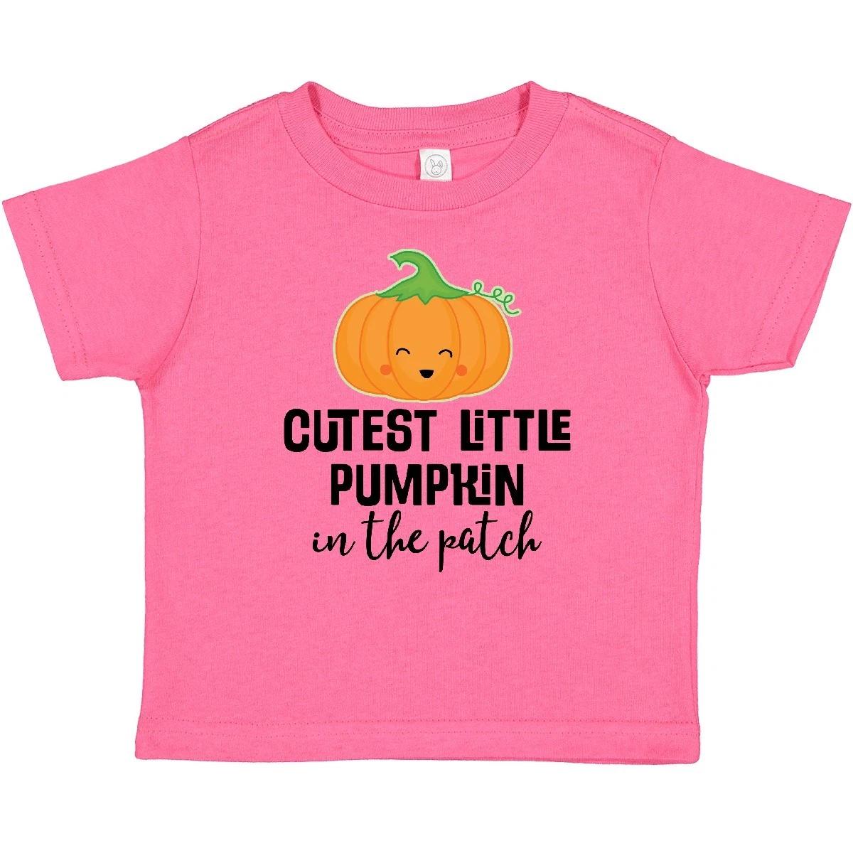 Inktastic Cutest Little Pumpkin In The Patch Halloween Baby T-Shirt Holiday Boy 120