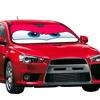 Anime L-lightning M-mcqueen Eyes Car SunShade Windscreen Front Window Visor 70x130cm Sun Visor Solar Protect Plaid Gift Novelty