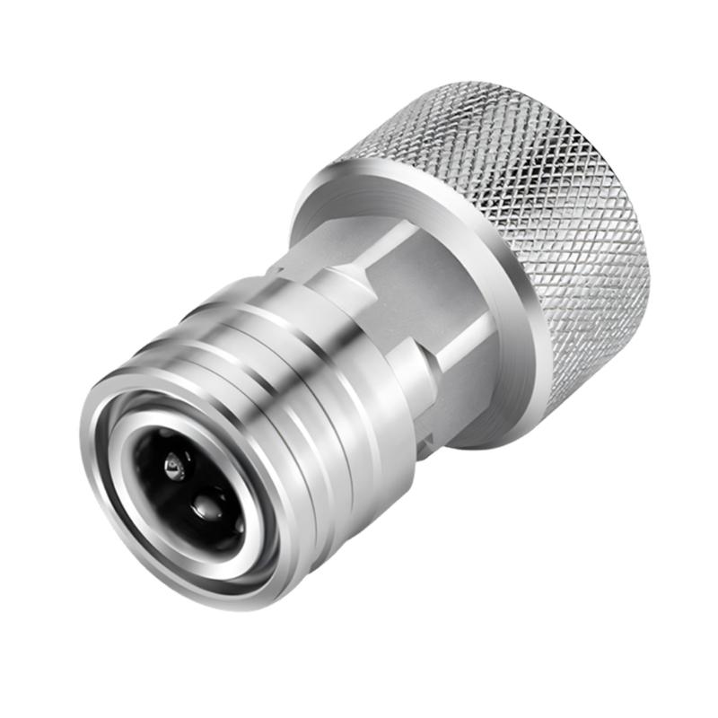 Quickly Connects Water Hose Nozzle Converter for Garden Irrigation and Small Pressures Washer Attachment