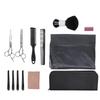 Professional Hairdressing Tool Set Flat Thinning Scissors Apron Hair Cutting Comb Brush