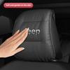 1Pcs Car Seat Headrest Protector Auto Pillow Cover For Jeep Renegade Wrangler JL JK Gladiator Grand Cherokee Patriot Rubicon XJ AKM1