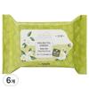 The Saem Healing Tea Garden Green Tea Cleansing Tissues, 20 wipes, 6 pcs